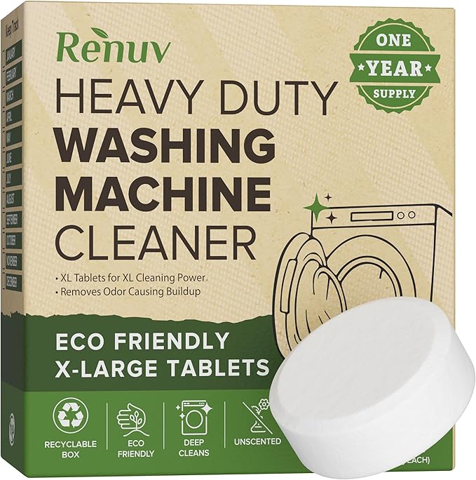 Washing Machine Cleaner + Dishwasher Cleaner Bundle - Heavy Duty Appliance Deep Cleaning, Descaling and Deodorizing-Ruum Studio Home