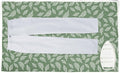 Encasa XO Ironing Mat/Pad (Large 48"x28") with 3mm Padding & Silicone Iron Rest for Steam Pressing on Tabletop or Bed - Heat Resistant, Portable, Quilting & Travel Blanket - Big Leaves Green-Ruum Studio Home