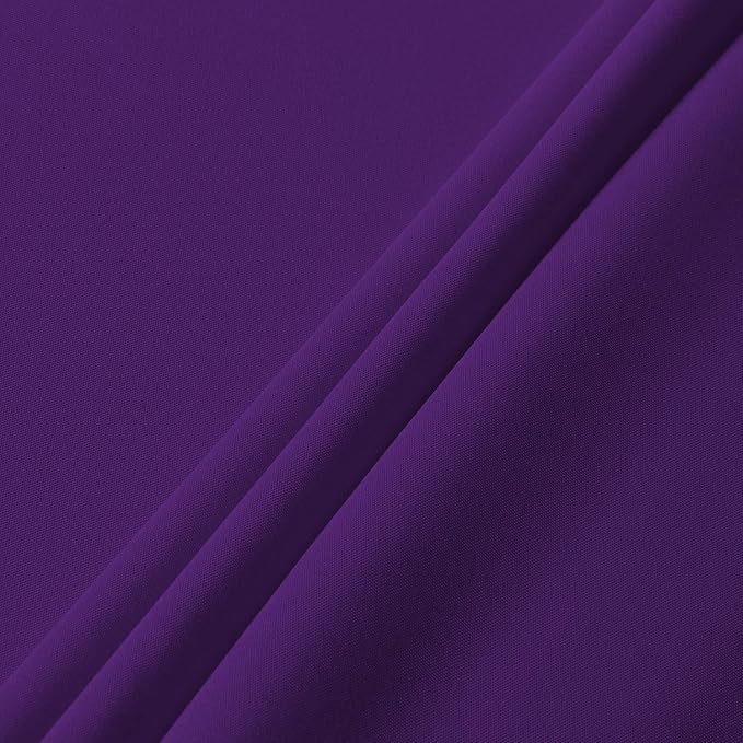 sancua Rectangle Tablecloth - 70 x 120 Inch - Stain and Wrinkle Resistant Washable Polyester Table Cloth, Decorative Fabric Table Cover for Dining Tables, Buffet Parties and Camping, Purple-Ruum Studio Home