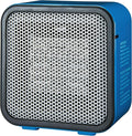 Amazon Basics Ceramic Space Heater, Mini Heater for Office Desk, Portable Tent Heater for Camping (Indoor Use), 500 W, With Tip-Over Protection, Lightweight (1.4 LBS), Blue, 5.9 x 3.2 x 6 inches-Ruum Studio Home