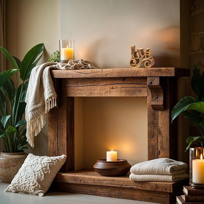 Decozen Gifts for Mom - Wooden Love Letters Sculpture - Mother's Day Birthday Gifts, Home, Office, Living Room, Shelf, Fireplace, Farmhouse, Tabletop, Boho and Mantle Decor - Mothers Day Decorations-Ruum Studio Home