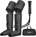 FIT KING Foot and Leg Massager for Circulation and Relaxation with Hand-held Controller 3 Modes 3 Intensities Helpful for Vericose Veins, Cramps, Swelling and Edema - Gift for Mom Wife Family-Ruum Studio Home