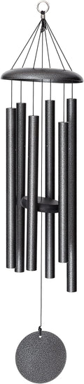 Corinthian Bells by Wind River - 36 inch Silver Vein Wind Chime for Patio, Backyard, Garden, and Outdoor Decor (Aluminum Chime) Made in The USA-Ruum Studio Home