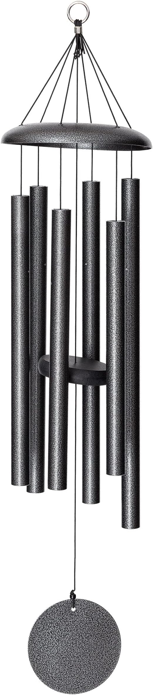 Corinthian Bells by Wind River - 36 inch Silver Vein Wind Chime for Patio, Backyard, Garden, and Outdoor Decor (Aluminum Chime) Made in The USA-Ruum Studio Home