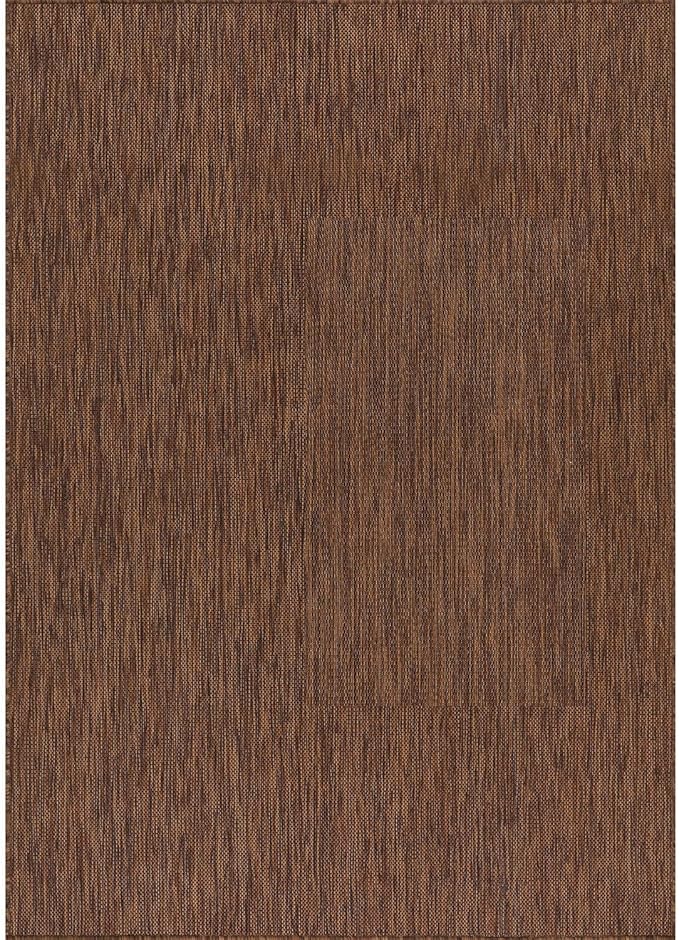 CAMILSON Outdoor Rug 5x7 Modern Area Rugs for Indoor and Outdoor Patios and Porches - Waterproof, Washable, Non-Shedding, Easy-to-Clean Outside Carpet (5 x 7, Solid - Gold)-Ruum Studio Home