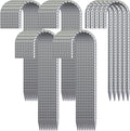 12 Inch Rebar Ground Stakes Heavy Duty J Hook 55 Pack Metal Spikes Galvanized Ground Anchors Tent Stakes for Fence, Bounce House, Gazebos and Outdoor Decorations Inflatables-Ruum Studio Home
