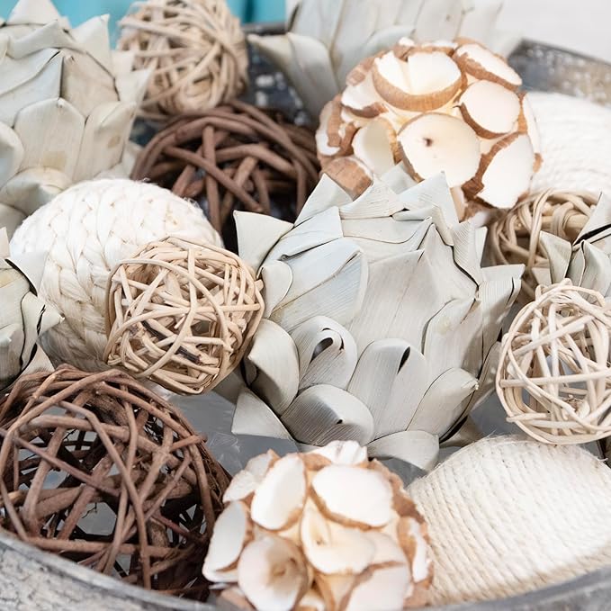 ANDALUCA Decorative Balls Bag Bowl Filler Home Decor (Artichoke)-Ruum Studio Home