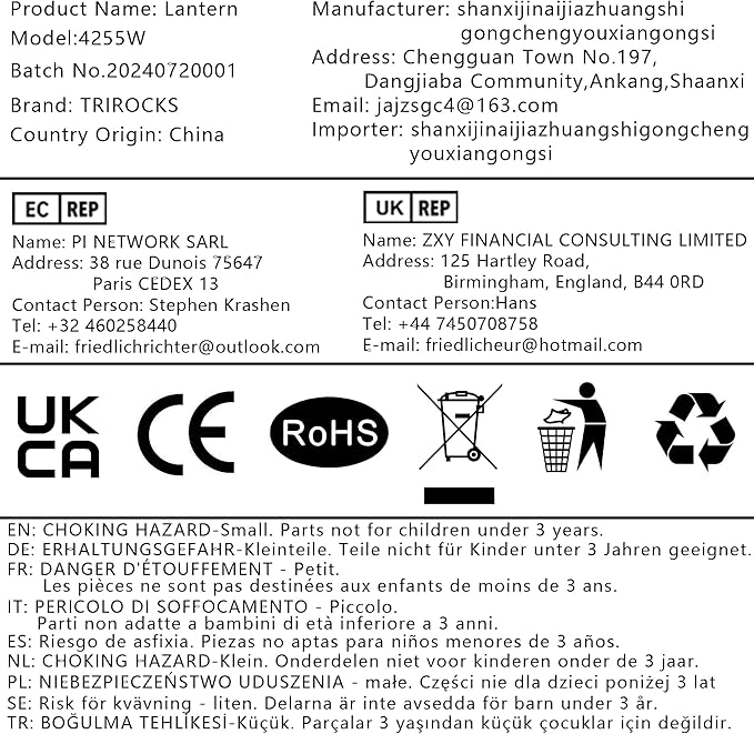 TRIROCKS Stainless Steel Decorative Lantern 12'' High Metal Candle Holder with Clear Glass Panels Perfect for Home Decor Living Room Parties Events Tabletop Indoor Outdoor (White)-Ruum Studio Home