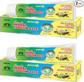 Jagat Devsutra Dr. Recommended Ayurvedic Herbal Fresh Mint Flavour Toothpaste Combo Pack Offer - 100% Natural Teeth Whitening Formula, No Fluoride & No Artificial Colours - Pack of 2 (4.4 OZ Each)-Ruum Studio Home