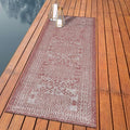 Keen Home Design Terrace Outdoor Runner Rug - 2x8 Washable Indoor/Outdoor Rug for Patio, Kitchen, Balcony, Beach, Garden, Deck and Porch, Size: 2'2"x7'7"-Ruum Studio Home