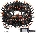 DAZZLE BRIGHT Halloween 300 LED String Lights, 100FT Connectable String Lights with 8 Lighting Modes, Halloween Decorations for Party Carnival Supplies, Indoor Outdoor Yard Garden Decor (Orange)-Ruum Studio Home