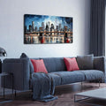 Brooklyn Bridge Canvas Wall Art Living Room City Wall Decor for Office Modern Pictures for Bedroom Wall Decor 20 x 40 Inch-Ruum Studio Home