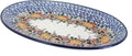 Blue Rose Polish Pottery Harvest Bounty Oval Platter-Ruum Studio Home