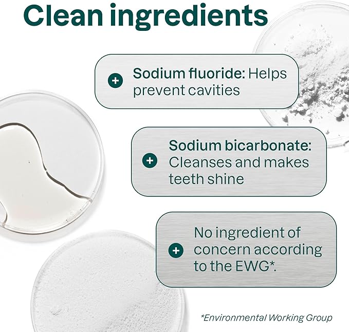 ATTITUDE Enamel Repair Toothpaste with Fluoride, Spearmint Flavor, Vegan & Cruelty-Free, Sugar-Free, Plant & Mineral-Based Ingredients, Clean Oral Care, 4.2 Oz-Ruum Studio Home