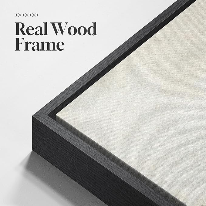 Large Framed Abstract Nature Landscape Wall Art for Living Room, Set of 3 Modern Canvas Prints Paintings Artwork for Walls, Green Lake Pictures for Hallway, Dining Room, Office Wall Decor 24x36 Inch-Ruum Studio Home