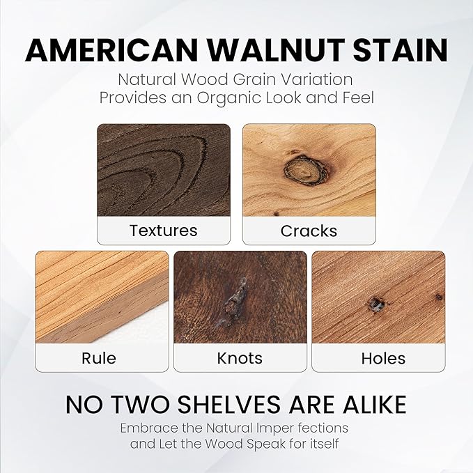 Fun Memories 72 Inch Floating Shelves for Wall, Elm Wood Floating Shelves for Home Décor, Wall-Mounted Display Shelves with Heavy-Duty Bracket, Long Floating Shelf for Kitchen, Living Room, Natural-Ruum Studio Home
