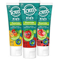 Tom's of Maine Anticavity Kids Natural Toothpaste Variety Pack, Strawberry, Orange Mango, Watermelon Flavors, Kids Toothpaste with Fluoride, Safe for Ages 2 and Up, 5.1 oz (Pack of 3)-Ruum Studio Home