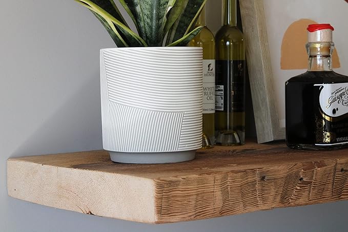 Urban Legacy Deep Floating Shelves | Reclaimed Barn Plank Deep Floating Shelves with Low Profile Brackets | High Weight Capacity (36" x 11" x 2")-Ruum Studio Home