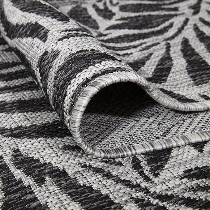 Keen Home Design Terrace Outdoor Area Rug - 6x9 Washable Indoor/Outdoor Rug for Patio, Kitchen, Balcony, Beach, Garden, Deck and Porch, Size: 6'x8'10"-Ruum Studio Home