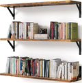 Long Wall Shelves, 36 Inches Floating Book Shelves, Hanging Book Shelves for Wall, Long Large Deep Floating Shelves for Kitchen Bedroom-Ruum Studio Home