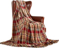 MERRYLIFE Throw Blanket Plaid| Ultra-Plush Soft Colorful Oversized | Decorative Couch Travel Blanket | King Size(90" 102", Love Urban)-Ruum Studio Home