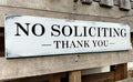 No Soliciting Sign for House,Ideal No Soliciting Signs for Front Door, Wall, Doorbell,Hanging Wood Plaque,Perfect No Solicitation Signs for Every Home, Business or Office 6x18 Inch-Ruum Studio Home