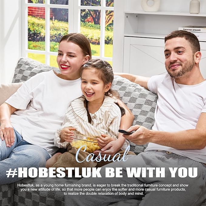 Hobestluk Modular Sectional Sofa Memory Foam Couch Oversized Sectional Sofa 3-Seater with Chaises Cloud Couch with Removable Cover U Shaped Sofa for Living Room (Plush Grey, U Shape)-Ruum Studio Home