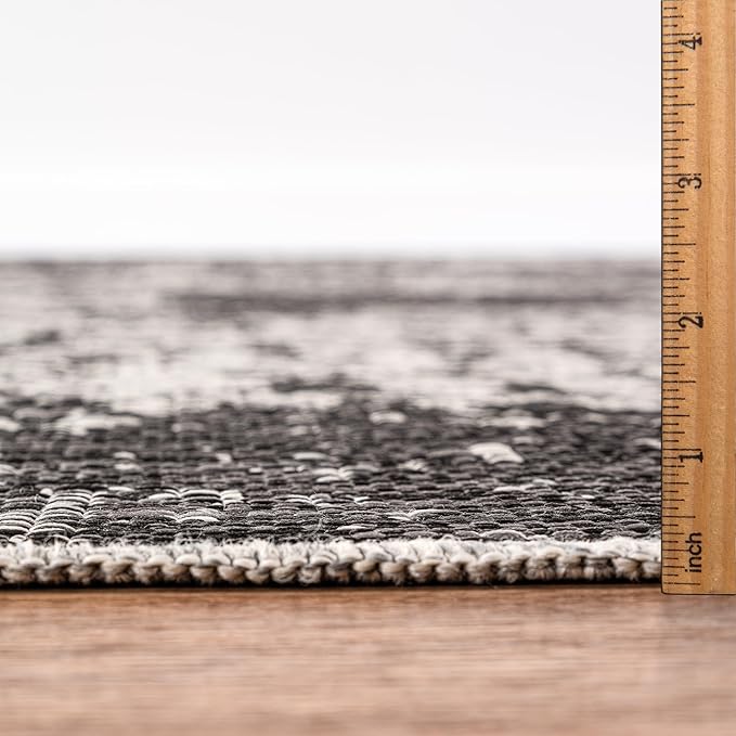 Keen Home Design Terrace Outdoor Area Rug - 4x6 Washable Indoor/Outdoor Rug for Patio, Kitchen, Balcony, Beach, Garden, Deck and Porch, Size: 3'10"x5'7"-Ruum Studio Home