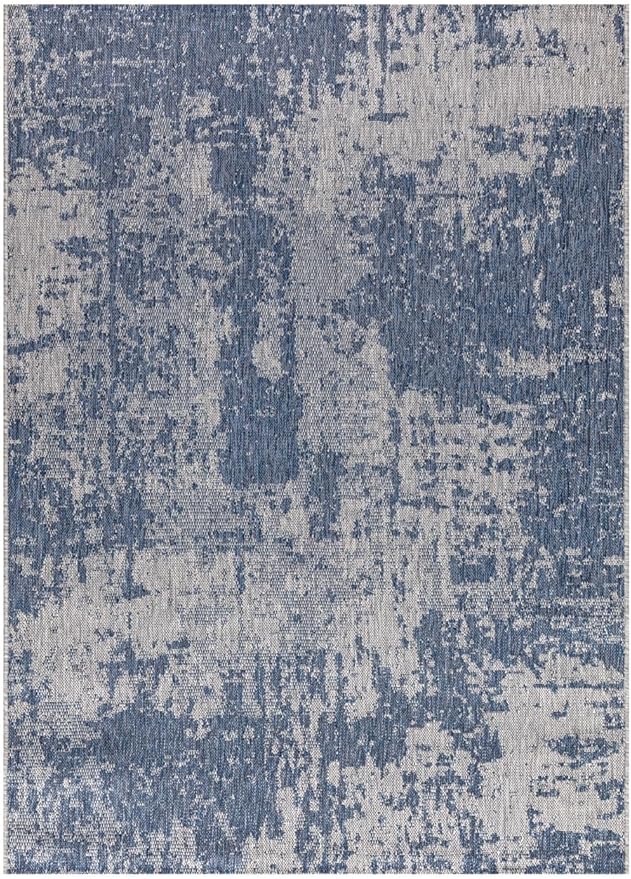 Keen Home Design Terrace Outdoor Area Rug - 5x8 Washable Indoor/Outdoor Rug for Patio, Kitchen, Balcony, Beach, Garden, Deck and Porch, Size: 5'3"x7'7"-Ruum Studio Home