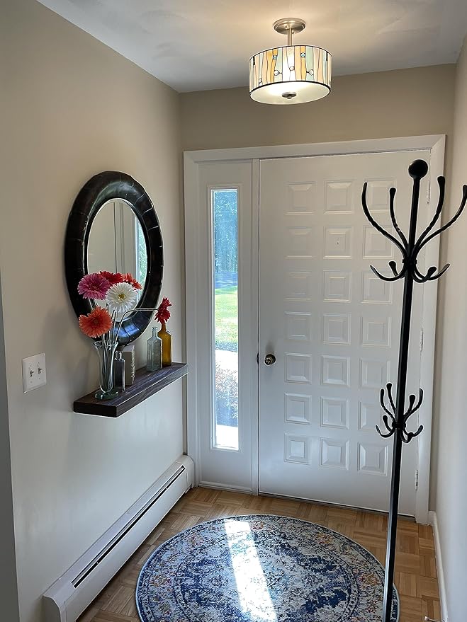 joelsantiques 30 Inch Wooden Floating Shelves for Wall - 30x6x2 in - Made of Natural Wood - Long Heavy Duty Rustic Wall Shelves for Bedroom - Perfect for Living Room, Kitchen - Mocha-Ruum Studio Home