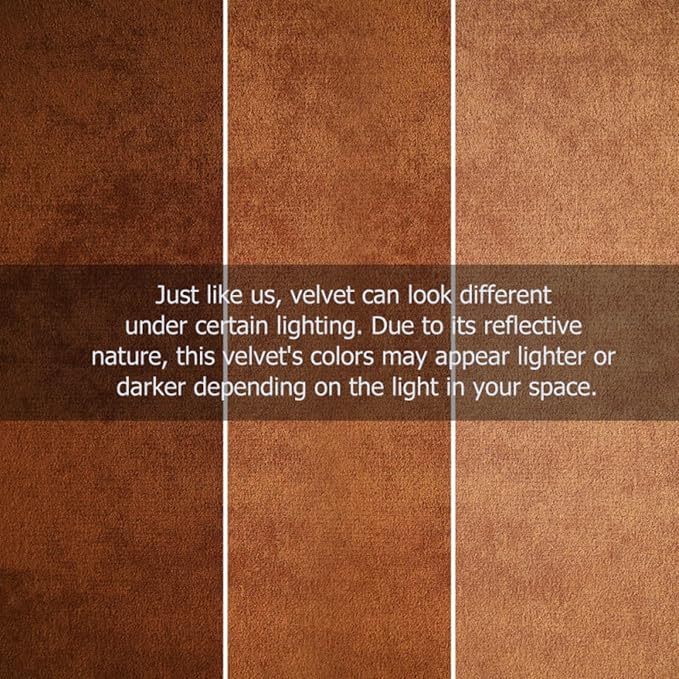 homary 18.5" Hexagonal Pouf Ottoman Upholstered, Velvet Footrest Rest Stools Modern Sofa Footrest Entryway Shoe Changing Stool, Low Coffee Table Footstool for Living Room/Bedroom/Entrway-Orange-Ruum Studio Home