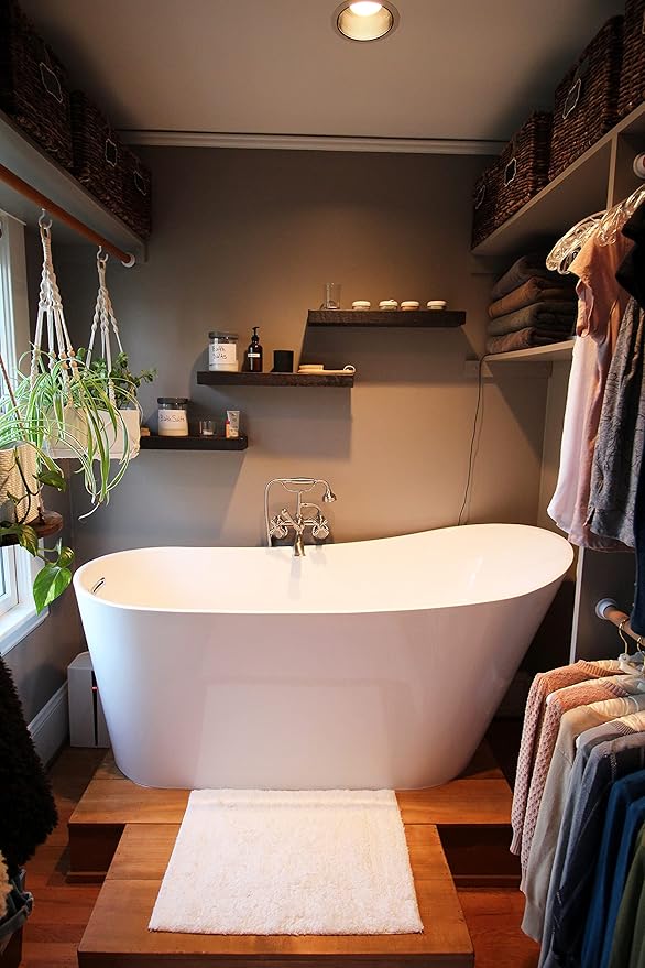 Joel's Antiques 18 Inch Wooden Floating Shelves for Wall - 18x8x2 in - Made of Natural Wood - Short Heavy Duty Rustic Wall Shelves for Bedroom - Perfect for Living Room, Kitchen - Mocha-Ruum Studio Home