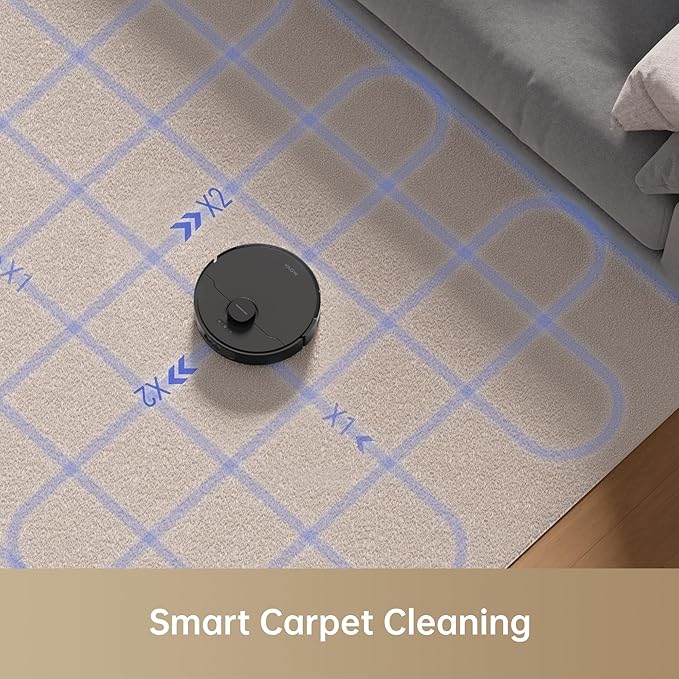MOVA S10 Robot Vacuum Cleaner with 7000Pa Suction, 260 Mins Run Time, Liftable Brush, Self-Charging Robotic Vacuum Cleaner for Home, Pet Hair, Hard Floors, App & Voice Control-Ruum Studio Home
