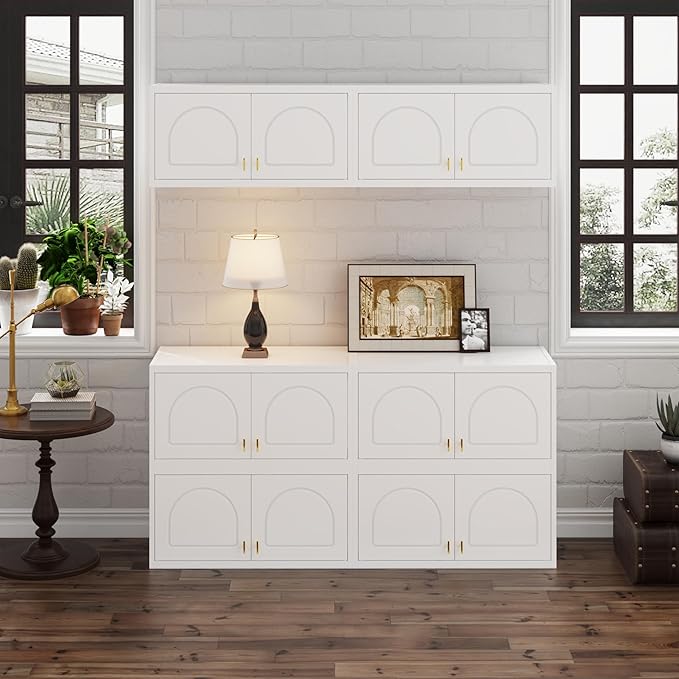 Bathroom Cabinet Wall Mounted, Metal Laundry Wall Storage Cabinets Over Toilet, Medicine Cabinet Organizer with 2 Doors, Floating Cabinets for Launtry, Kitchen, Bathroom, Living Room-Ruum Studio Home
