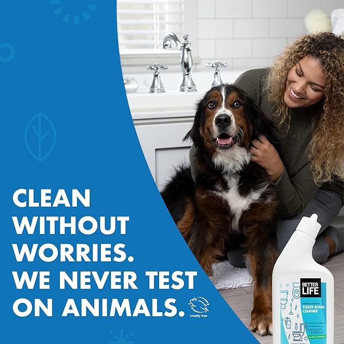 Better Life Natural Toilet Bowl Cleaner, Tea Tree & Peppermint Scent, 24 Fl Oz (Pack of 2)-Ruum Studio Home