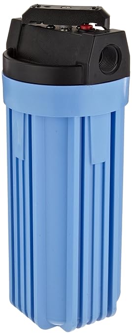 Pentek 150164 3/4" #10 VIH Blue Filter Housing with Valve and Pressure Relief-Ruum Studio Home
