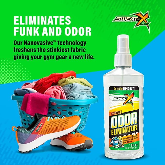Extreme Odor Spray - Multipurpose No-Wash Deodorizer - Ideal for Shoes and Gym Clothing - Victory Scent (8 Fl Oz) - 3 Pack-Ruum Studio Home