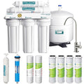 APEC Water Systems ROES-50 Essence Series Top Tier 5-Stage WQA Certified Ultra Safe Reverse Osmosis Drinking Water Filter System with Extra High Capacity Pre-Filter Set Stage 1-3-Ruum Studio Home