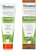 Himalaya Botanique Whitening Antiplaque Toothpaste with Bamboo + Sea Salt, Fluoride Free, for Gentle Whitening, 4 oz-Ruum Studio Home