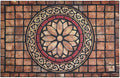 CHICHIC Rectangle Entrance Door Mat Large 18 x 30 Inch High Traffic Area Entry Way Doormat Front Door Rugs Outdoors Heavy Duty Welcome Mat, Non Slip Rubber Back Low Profile for Garage-Ruum Studio Home