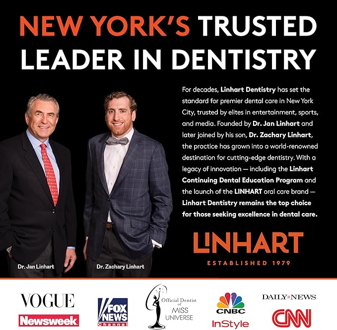 LINHART Whitening Toothpaste – Teeth Whitening, Enamel Strengthening Toothpaste with Mint Flavor (2 Pack)-Ruum Studio Home