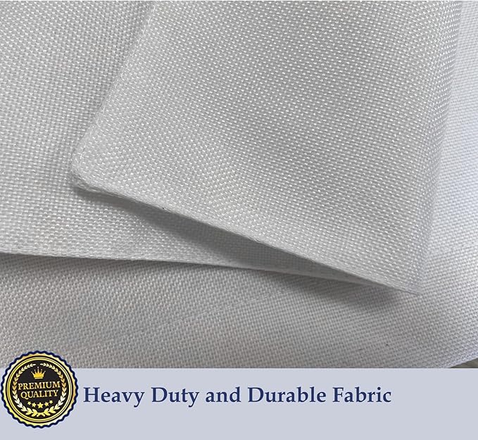 TOPFLAGS Sublimation Garden Flags Blank Garden Flag 12x18 Inch Double Side Custom Create Your Own Solid White Flag DIY Blanks Canvas Banner to Decorate-Ruum Studio Home