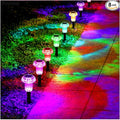 Solar Lights Outdoor Pathway Waterproof 8 Pack Color Changing LED Acrylic Mushroom Decorative Garden Lights for Yard Landscape Patio Outside Christmas Decorations-Ruum Studio Home