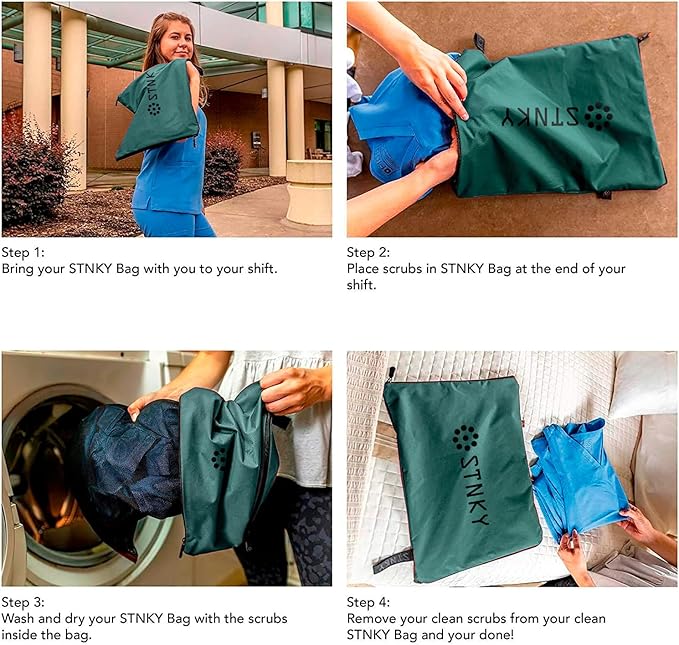 Bag Pro - Laundry Bag - Wash Bag for Health Workers, Sports, Fitness & Travel-Ruum Studio Home