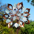 Wind Spinners Outdoor for Yard and Garden, Metal Large Wind Spinner & Sculptures 84 Inch, Garden Spinner Windmills for Yard Decor Gifts for Family Friends-Ruum Studio Home