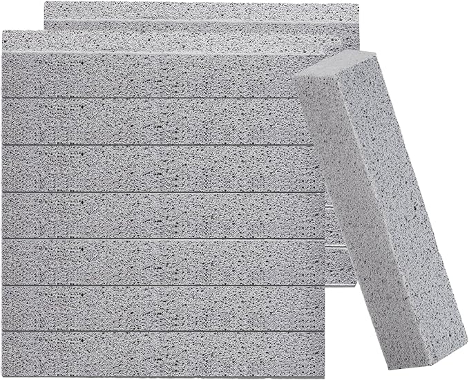 14 Pack Pumice Stone for Toilet Bowl Cleaning, Powerfully Cleans Hard Water Rings, for Cleaning Toilets, Bathtubs, Grills, Swimming Pools, Sinks-Ruum Studio Home