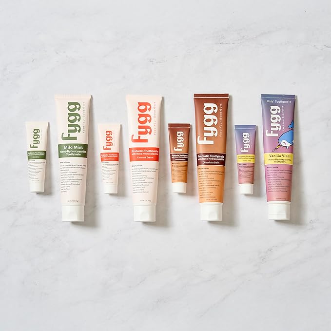 Nano Hydroxyapatite Toothpaste with Prebiotics | Fluoride & SLS Free with Hydroxyapatite | Remineralizing nHA Tooth Paste for Sensitive Teeth | Chocolate Swirl, 4 Oz-Ruum Studio Home