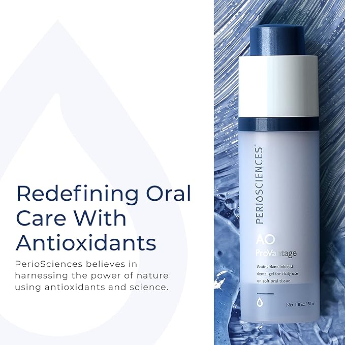 PerioSciences AO ProVantage Dental Gel with Antioxidants – Oral Gum Gel – Oral Care to Maintain Gum Health, 1 fl. Oz / 30ml-Ruum Studio Home