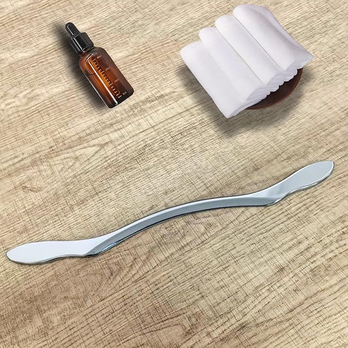 BYYDDIY Stainless Steel Gua Sha Muscle Scraper Scraping Massage Tool,IASTM Tools, Great Soft Tissue Physical Therapy Used for Back, Legs, Arms,Neck (L-bar)-Ruum Studio Home