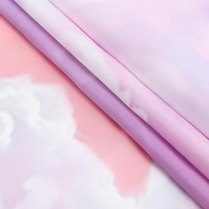 HVEST Pink Cloud Tapestry Colorful Abstract Clouds Natural Landscape Tapestries Wall Hanging for Bedroom Living Room Teen Dorm Indie Decor Poster Blanket,48x36 Inches-Ruum Studio Home